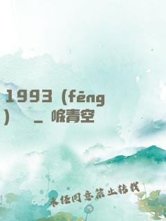 1993風(fēng)華盡覽