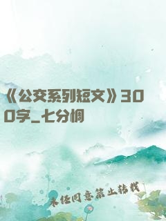 《公交系列短文》300字