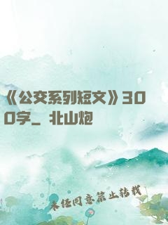 《公交系列短文》300字