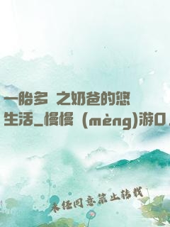 一胎多寶之奶爸的悠閑生活