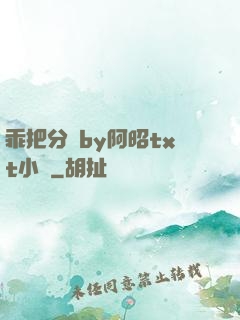 乖把分開by阿昭txt小說