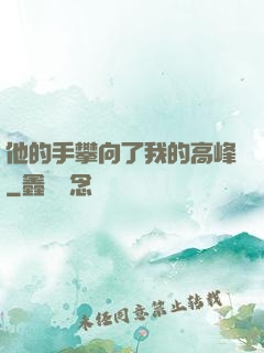他的手攀向了我的高峰