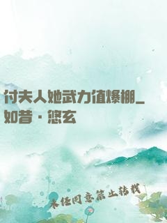付夫人她武力值爆棚