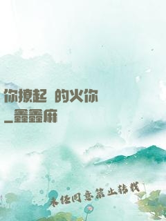 你撩起來的火你負責滅