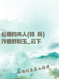 公用的夫人(特種兵)作者野和玉