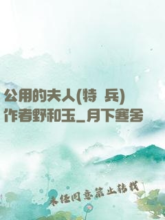 公用的夫人(特種兵)作者野和玉