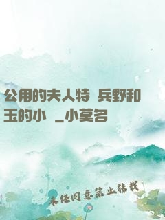 公用的夫人特種兵野和玉的小說
