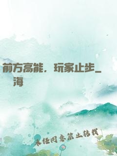 前方高能，玩家止步