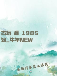 古玩撿漏從1985開始