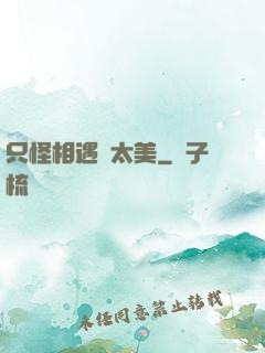 只怪相遇時太美