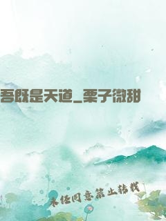 吾既是天道
