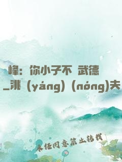 喬峰：你小子不講武德