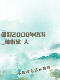 回到2000年做游戲