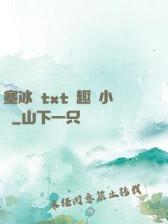 塞冰塊txt筆趣閣小說