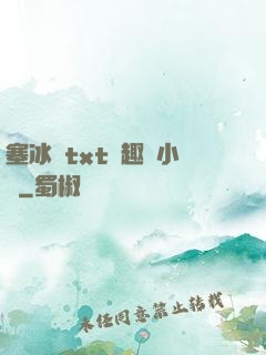 塞冰塊txt筆趣閣小說