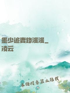 墨少追妻路漫漫