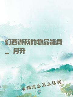 夢幻西游我的物品能具現