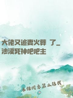 大佬又追妻火葬場了