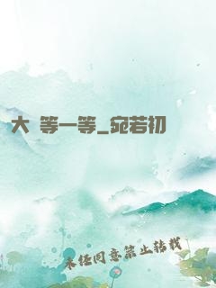大俠等一等
