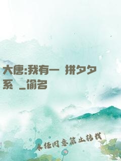 大唐:我有一個拼夕夕系統