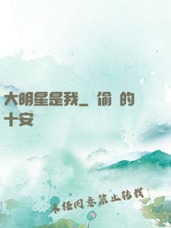 大明星是我