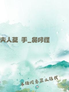 夫人莫動手