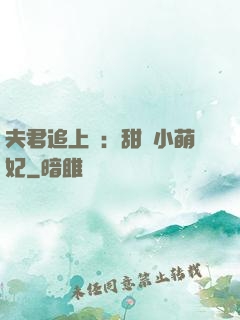 夫君追上門：甜寵小萌妃
