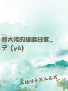 寒大佬的追妻日常