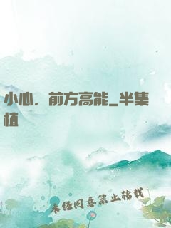 小心，前方高能