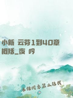 小新與云芬1到40章概括
