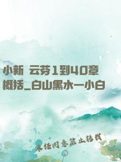 小新與云芬1到40章概括