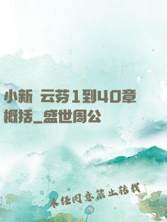 小新與云芬1到40章概括