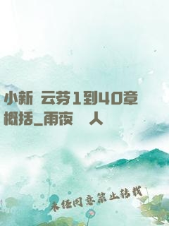 小新與云芬1到40章概括