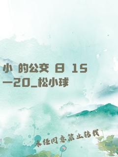 小詩的公交車日記15一20