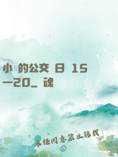 小詩的公交車日記15一20