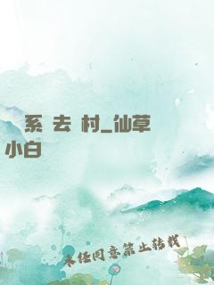 帶個系統去農村