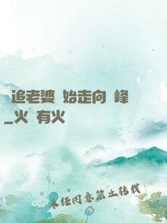 從追老婆開始走向巔峰