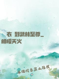 從錦衣衛到武林至尊