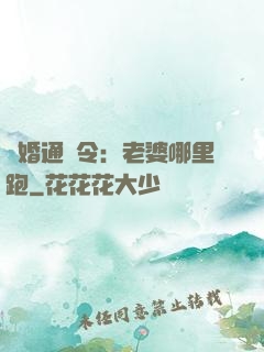 復婚通緝令：老婆哪里跑