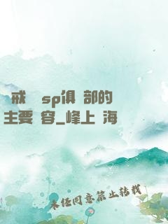 懲戒實踐sp俱樂部的主要內容