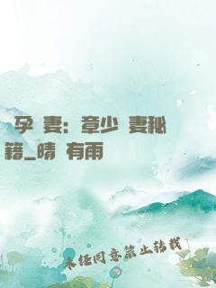 懷孕嬌妻：章少寵妻秘籍
