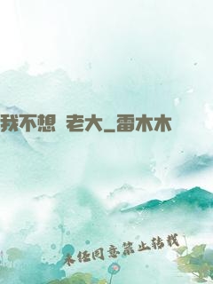 我不想當老大
