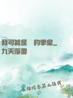 我可能是開掛的拳皇