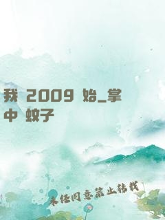 我從2009開始