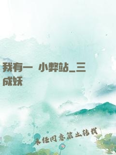 我有一個小弊站