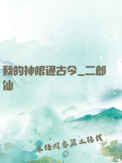 我的神眼通古今