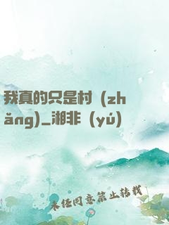 我真的只是村長(zhǎng)