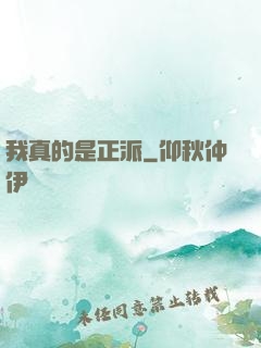 我真的是正派