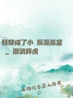 我穿成了小說反派高富帥