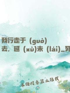 我行走于過(guò)去，延續(xù)未來(lái)